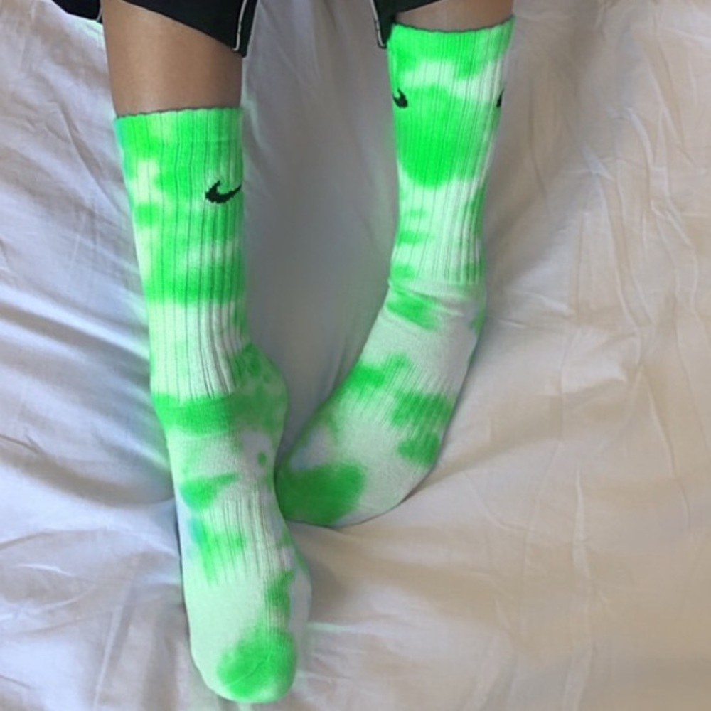 Nike tie dye socks